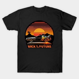 Vintage Delorean Time Machine T-Shirt